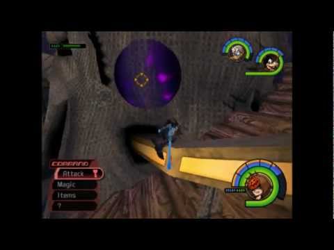 Kingdom Hearts- Sora, Donald and Goofy vs. Oogie's Manor