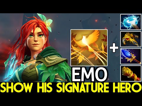 IG.EMO [Windranger] Top Pro Mid China Show His Signature Hero Dota 2