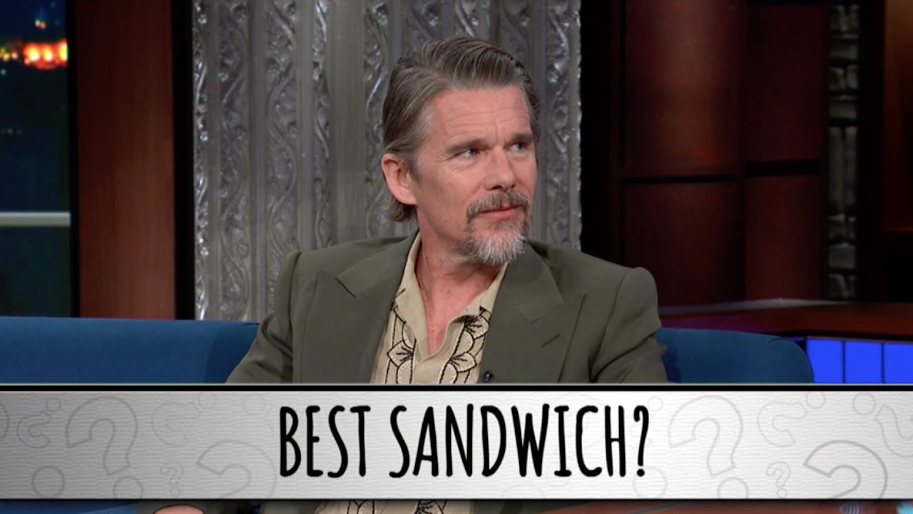Ethan Hawke Takes The Colbert Questionert - Part 1