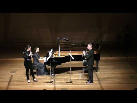 Eric Ewazen Trio for Flute, Horn and Piano live in Kyoto in September 2023