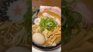 【かつお商店】 濃厚魚介ラーメンを啜る🍜 #ラーメン#ramen#Japanesefood#静岡グルメ#かつお商店