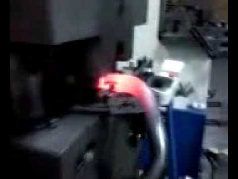 sway bar end forming