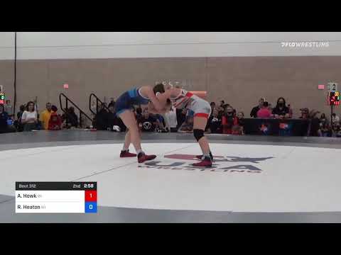 53 Kg Rr Rnd 2 - Alisha Howk, WI Vs Ronna Heaton, WI