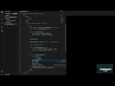 Code Neon Mouse Trail With Html Css And Javascript Codedasher