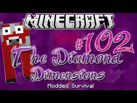 "I LOST EVERYTHING?!" | Diamond Dimensions Modded Survival #102 | Minecraft