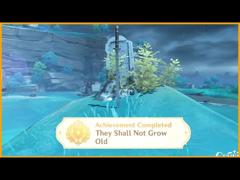 Inazuma Hidden Achievement | They Shall Not Grow Old Achievement | Simple Tomb Location