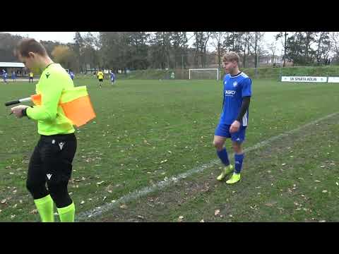 15.11.2025 fotbal dorost Sparta Kolín