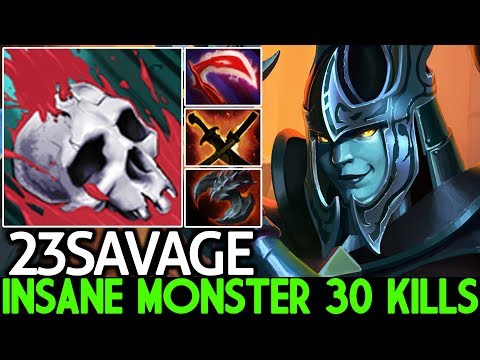 23SAVAGE [Phantom Assassin] Insane Monster 30 Kills Unstoppable Hard Carry 7.22 Dota 2
