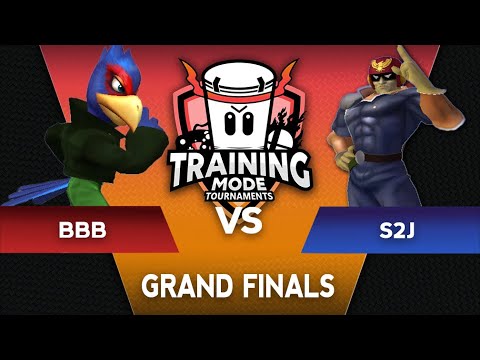 Training Mode Tournaments #12 S2J (Falcon) vs. Bobby Big Ballz (Falco) - SSBM Grand Finals - Melee