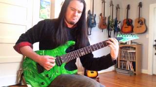 Dimarzio Illuminator 7 - Dream Theater Overture 1928 guitar cover - John Petrucci