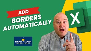 How to Automatically Add Borders to Excel