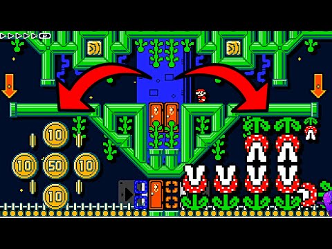 Super Mario Maker 2 🔧 Don't Trust Your Instincts 4