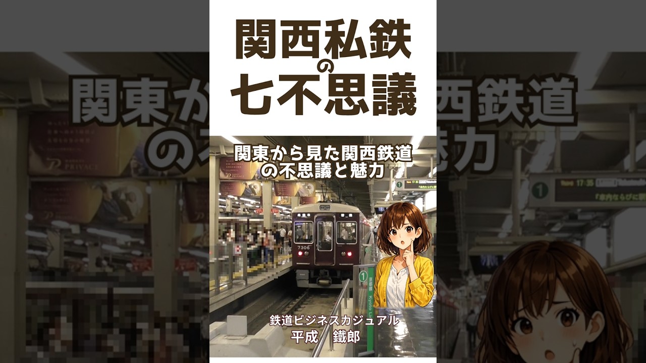 【広告】「関西私鉄の七不思議」書籍版発売