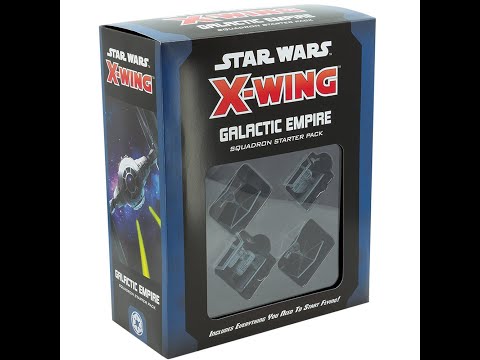 Unboxing Galactic Empire Squadron Starter Pack