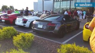 Exotics of Cincinnati season ending meet at Mercedes-Benz of Fort Mitchell (Mclaren, Ferrari, Lambo