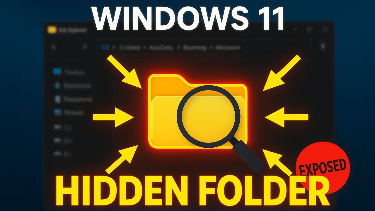 Windows 11 is Hiding Your Personal Data in THIS Folder