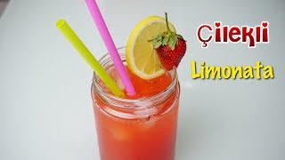 ÇİLEKLİ LİMONATA STRAWBERRY LEMONADE