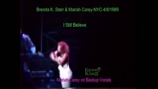 Download lagu Brenda K Starr & Mariah Carey-UNSEEN/SUPER  RARE- I Still Believe-NYC  (4/8/1989) 4K HD mp3