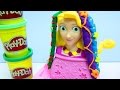 Play Doh Rapunzel Disney Princess Playset playdo by Unboxingsurpriseegg