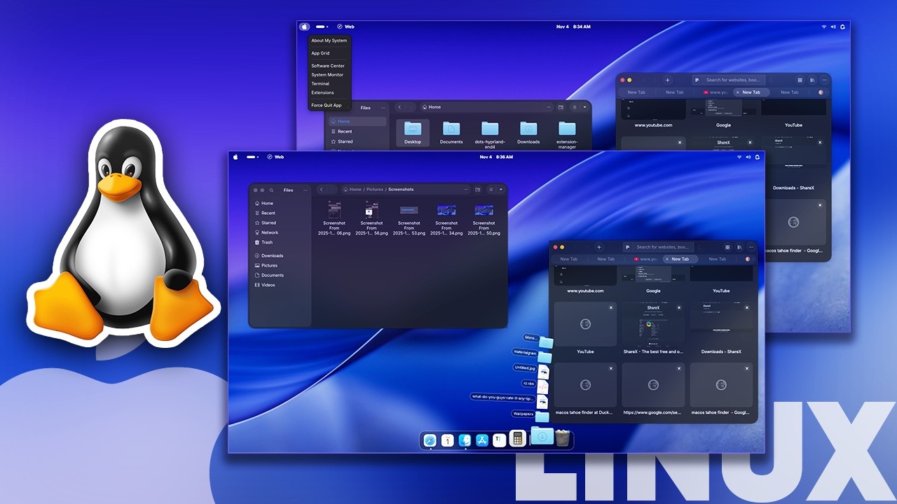 How to Make Linux Look Like macOS Tahoe