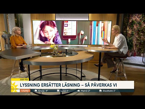 Är lyssna lika bra som att läsa? – psykologen förklarar - Nyhetsmorgon (TV4)