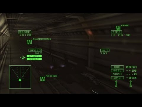ACES Tunnel Glitch (PS4) - Ace Combat 5: The Unsung War - Mission 27
