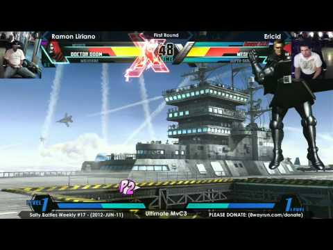 Salty Battles #17 - UMvC3 FR - Ramon Liriano VS Ericid