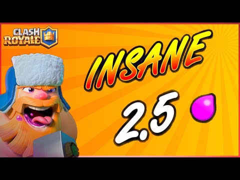 Nuovo Cycle deck 2.5 con Boscaiolo epico!|Clash Royale