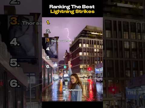 Ranking The Best Lightning Strikes ⚡️