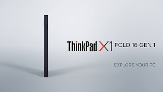 Lenovo Introducing Lenovo ThinkPad X1 Fold 16 Gen 1