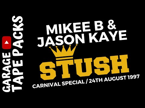 Mikee B | Jason Kaye | Stush | Carnival Special | 24th August 1997 | Garage Tape Packs