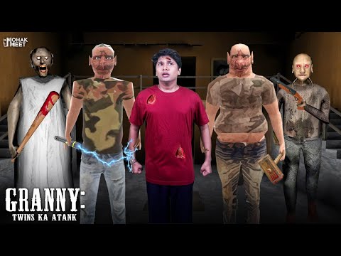 GRANNY : TWINS KA ATTACK SHORT FILM : ग्रैनी | HORROR GAME GRANNY : CHAPTER 2 SLENDRINA | MOHAK MEET