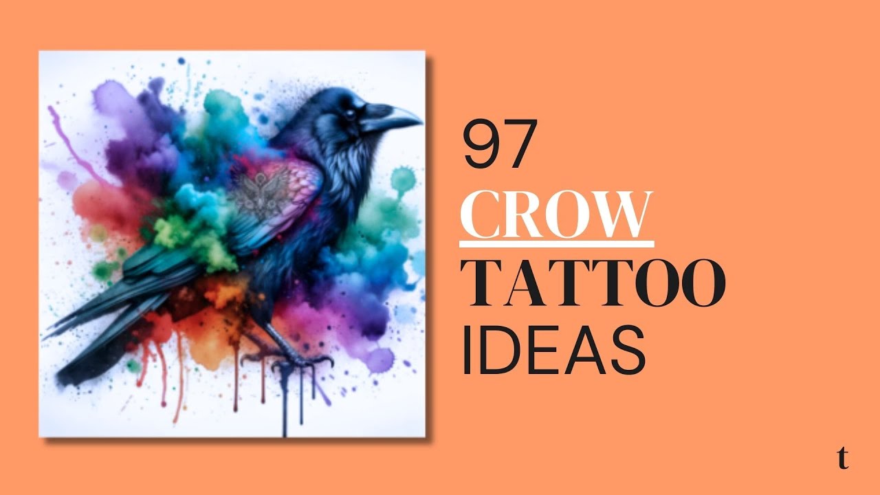 97 Crow Tattoo Design Ideas