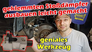 Geniales Werkzeug für den Stoßdämpfer Ein- und Ausbau I Spreizwerkzeug für geklemmte Stoßdämpfer
