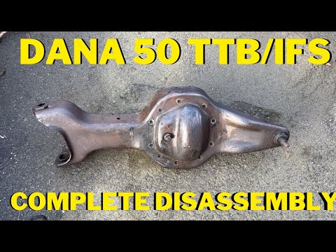 OBS Ford Dana 50 TTB/IFS Complete Disassembly