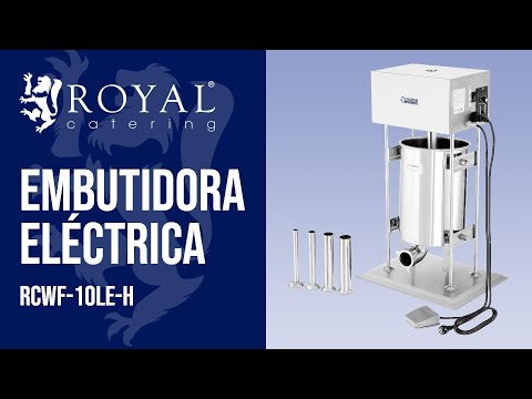 vídeo - Embutidora - 10 L - eléctrica
