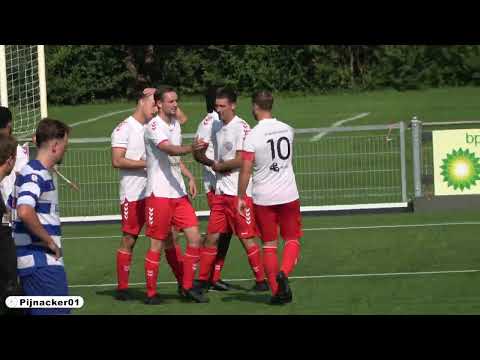 Oliveo 1 - Hellevoetsluis 1 bekerwedstrijd voetbal