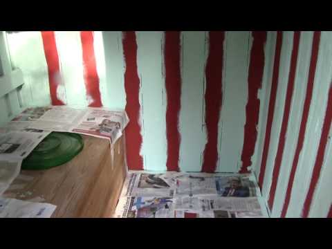 DIY: Huussin maalaus ja sisustus