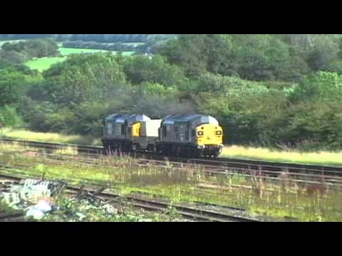 37087 Top'n'Tail 37194 6C52 Heysham - Sellafield flask(s) 5th August 2011