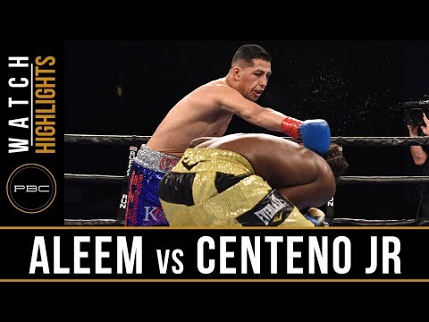 Aleem vs Centeno  Jr. HIGHLIGHTS: August 25, 2017 - PBC on FS1