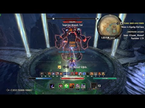 ESO U48 100k DPS Sorcerer/Templar  Oakensoul HA Serg./Kinra's