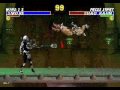 UMK3 Genesis Smoke Beating Shao Kahn