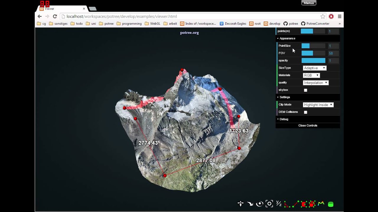 Matterhorn Point Cloud