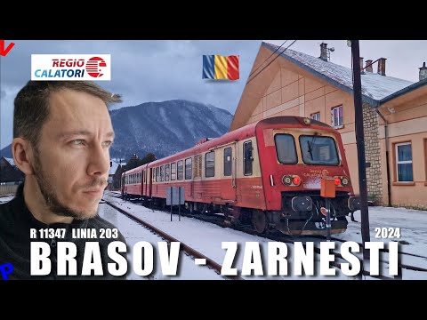 Brasov - Zarnesti | Cu trenul in zapada de poveste, calatorie si traseu
