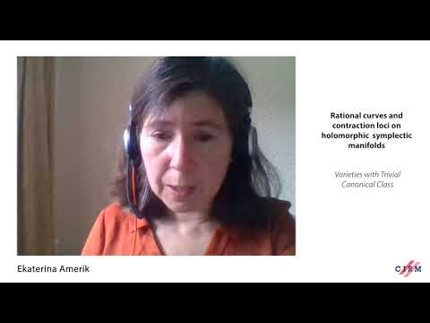 Ekaterina Amerik: Rational curves and contraction loci on holomorphic symplectic manifolds