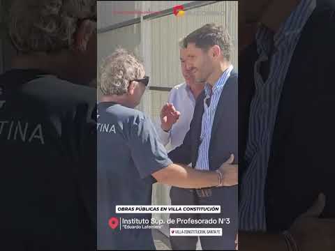 OBRAS EN VILLA CONSTITUCIÓN