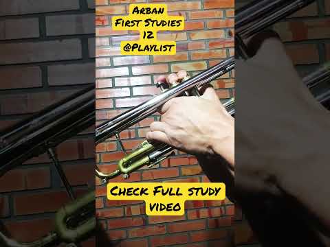 Arban's Complete Conservatory Method for Trumpet - [FIRST STUDIES] 12