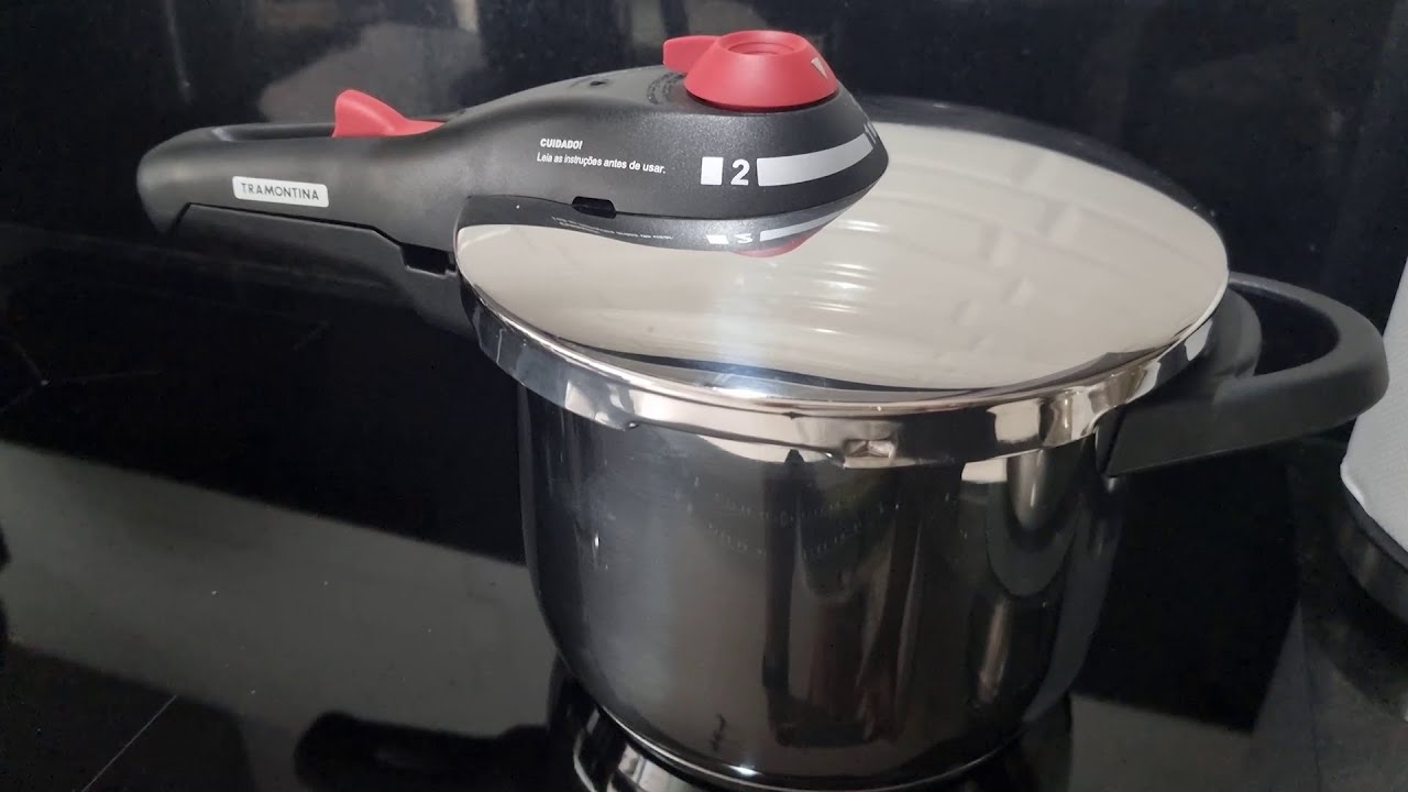 Panela de pressão Solar Tramontina Inox é boa? Avaliação após 1 ano de uso