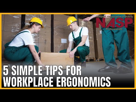 5 Ergonomics Tips for Workplace Safety