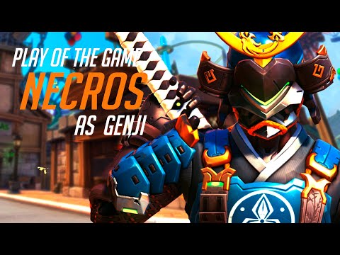 NECROS is SHOWING WHY HE IS #1 GENJI! [ OVERWATCH 2 SEASON 3 TOP 500 ]